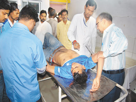 Bike riders shot young man in a rage