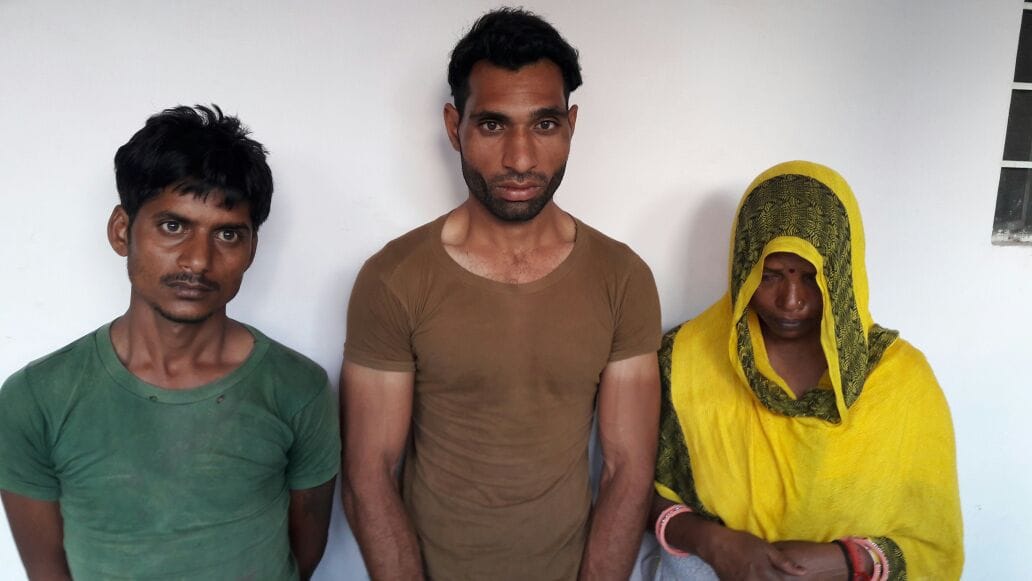 Double murder case in Mansarovar, woman and two partners arrested