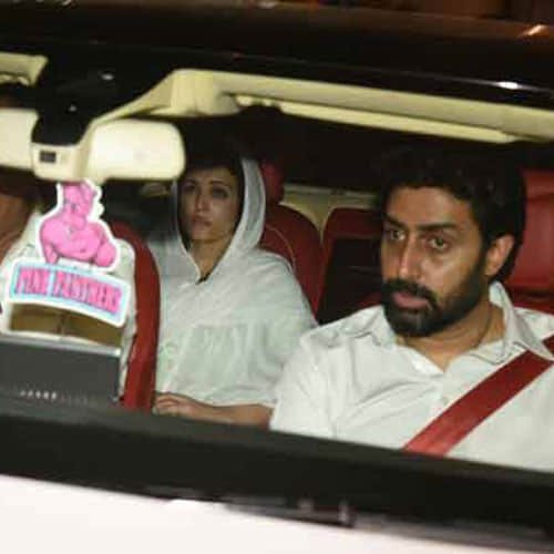 Shahrukh, Amitabh And Other Visits Aishwarya Rai Bachchan's Father Krishnaraj Rai's Funeral