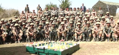 India Oman Military Exercise "al nagah-ii 2017" in Chamba Bakloh Himachal Pradesh