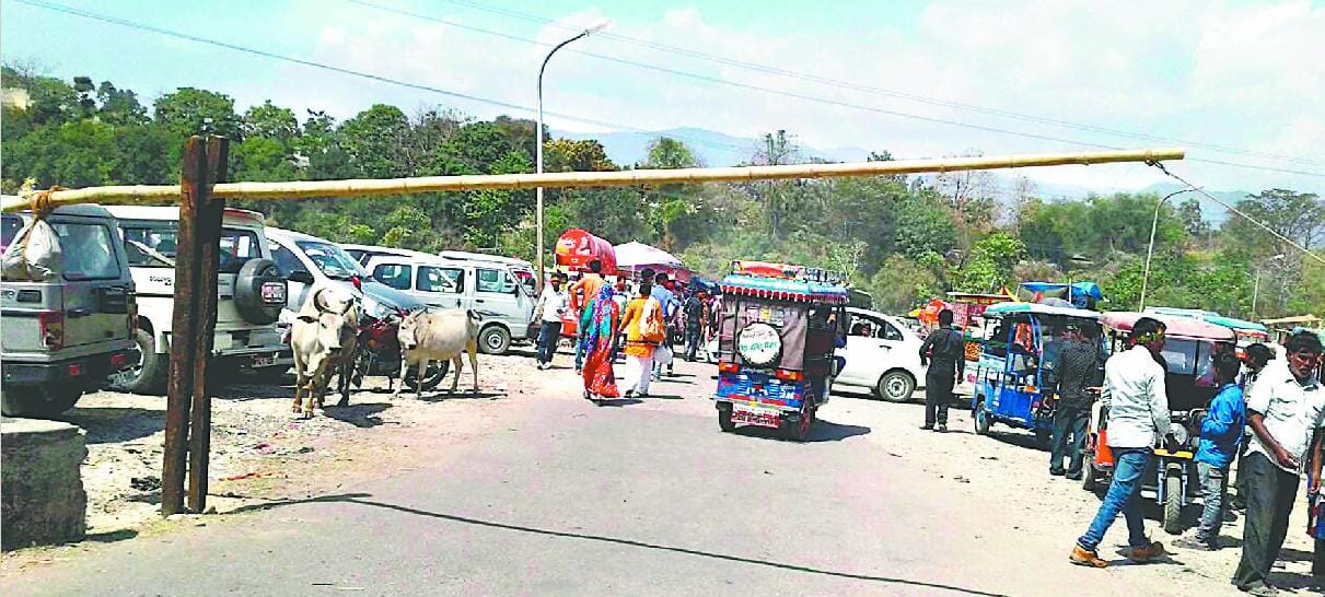 Private vehicles will not be able to reach the barrage