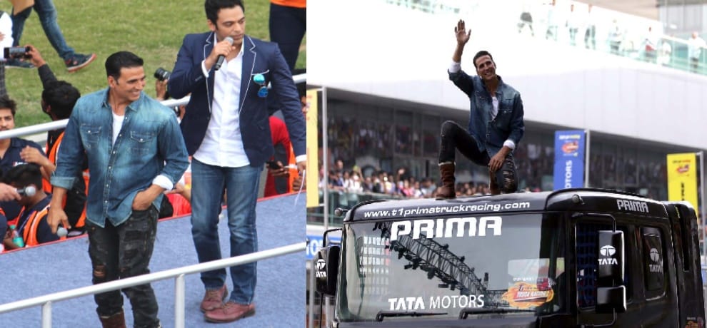 BIC: Akshay Kumar climbed to truck