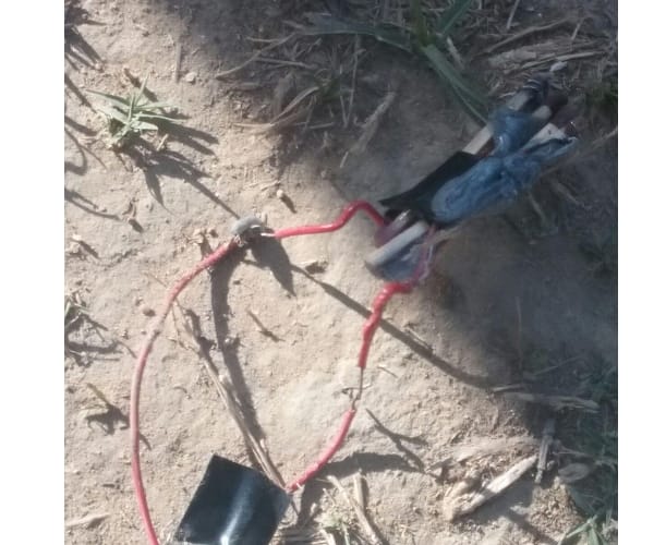 Bomb found in tube well, police destroyed