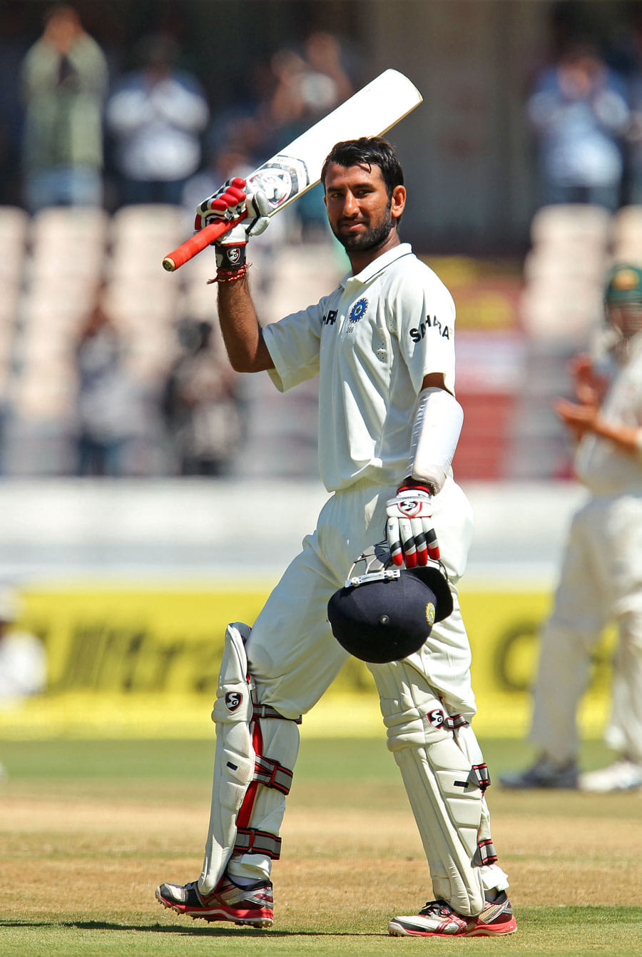 IndvsAus Cheteshwar Pujara record equals to Sachin Tendulkar and VVS Laxman