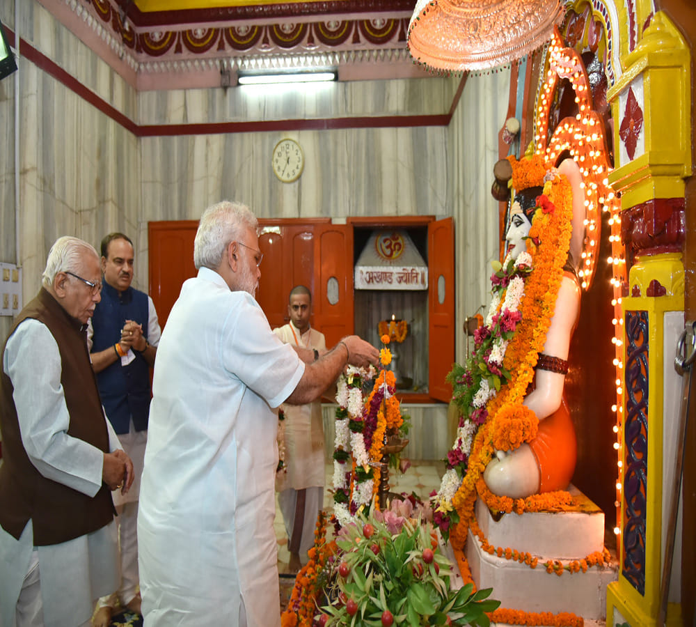 akhand jyoti in gorakhnath temple