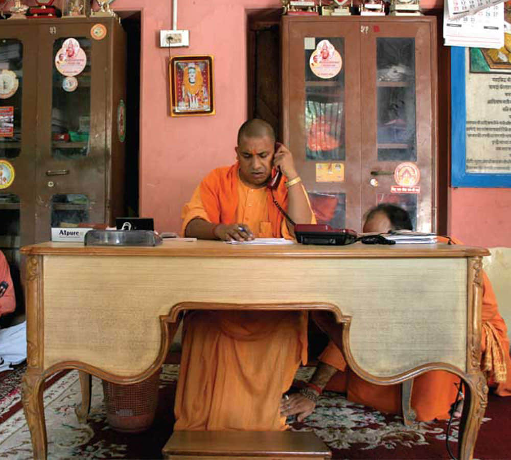 yogi adiyanath fashion style
