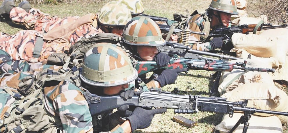 India Oman Military Exercise "al nagah-ii 2017" in Chamba Bakloh Himachal Pradesh