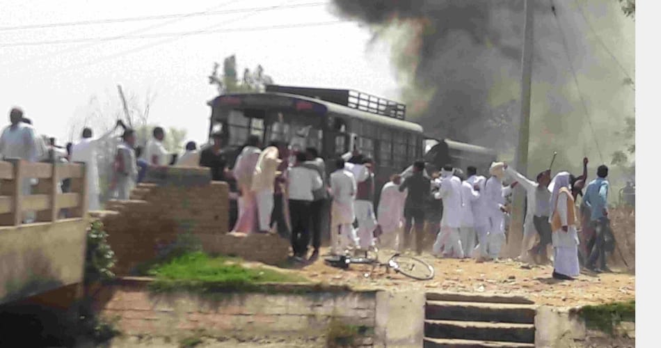 Violence in Jat Aandolan, fatehabad clash, haryana news