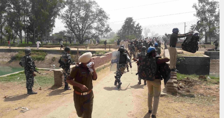 big announcement for injured policemen and journalists, Haryana news