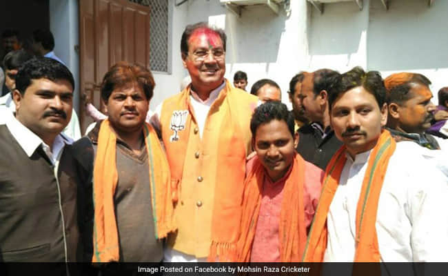 mohsin raza bjp muslim minister in up