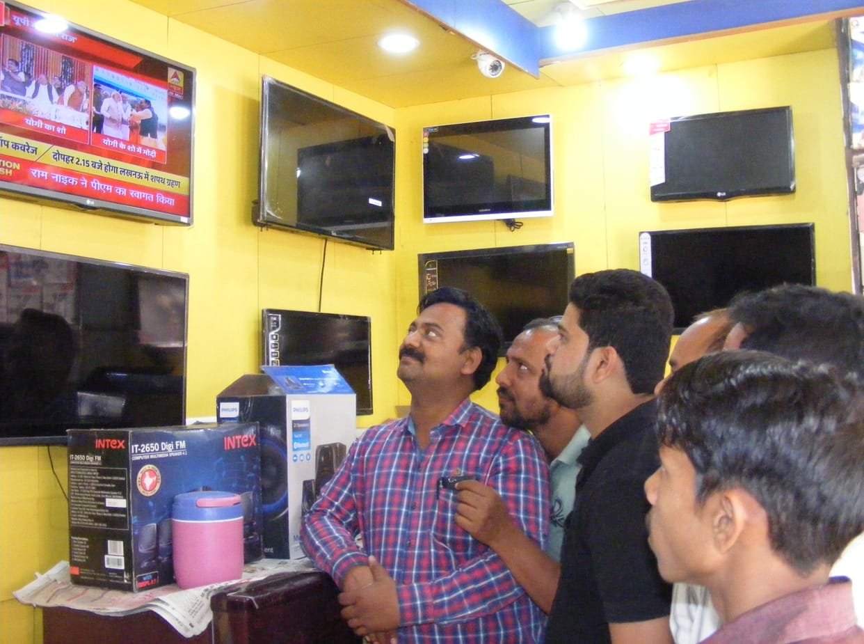 People hope for development