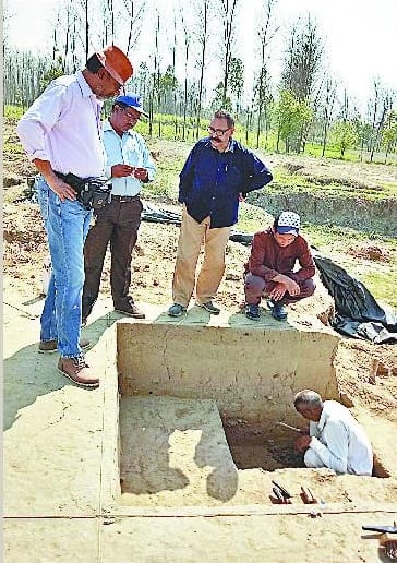 Remains of four thousand years old