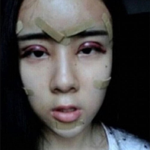 to make boyfriend happy this girl is doing plastic surgery
