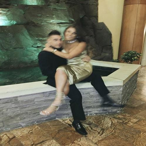 couple taking romantic photos and goes with an accident