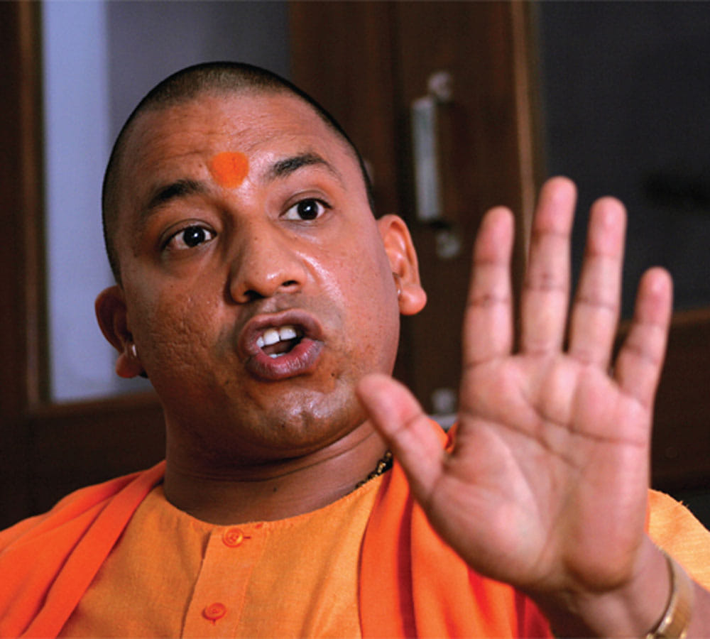 know yogi adiyanath by his face expressions