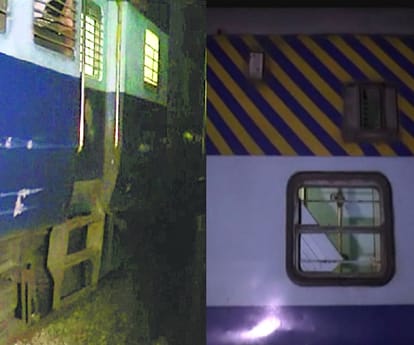 satyagrah express collapse with goods train