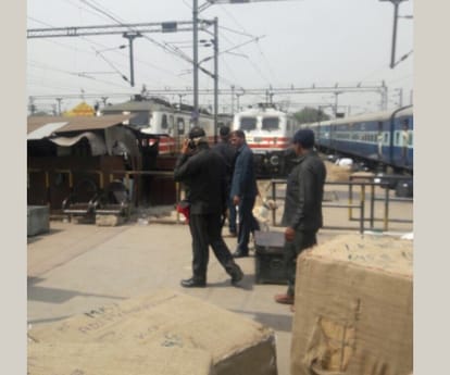 A beep beep sound created ruckus Indore Patna express.