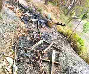 House set on fire, force deployed