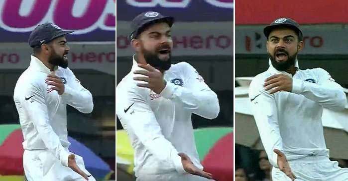 IND Vs AUS :Virat Kohli once again angry during 4th test in ranchi