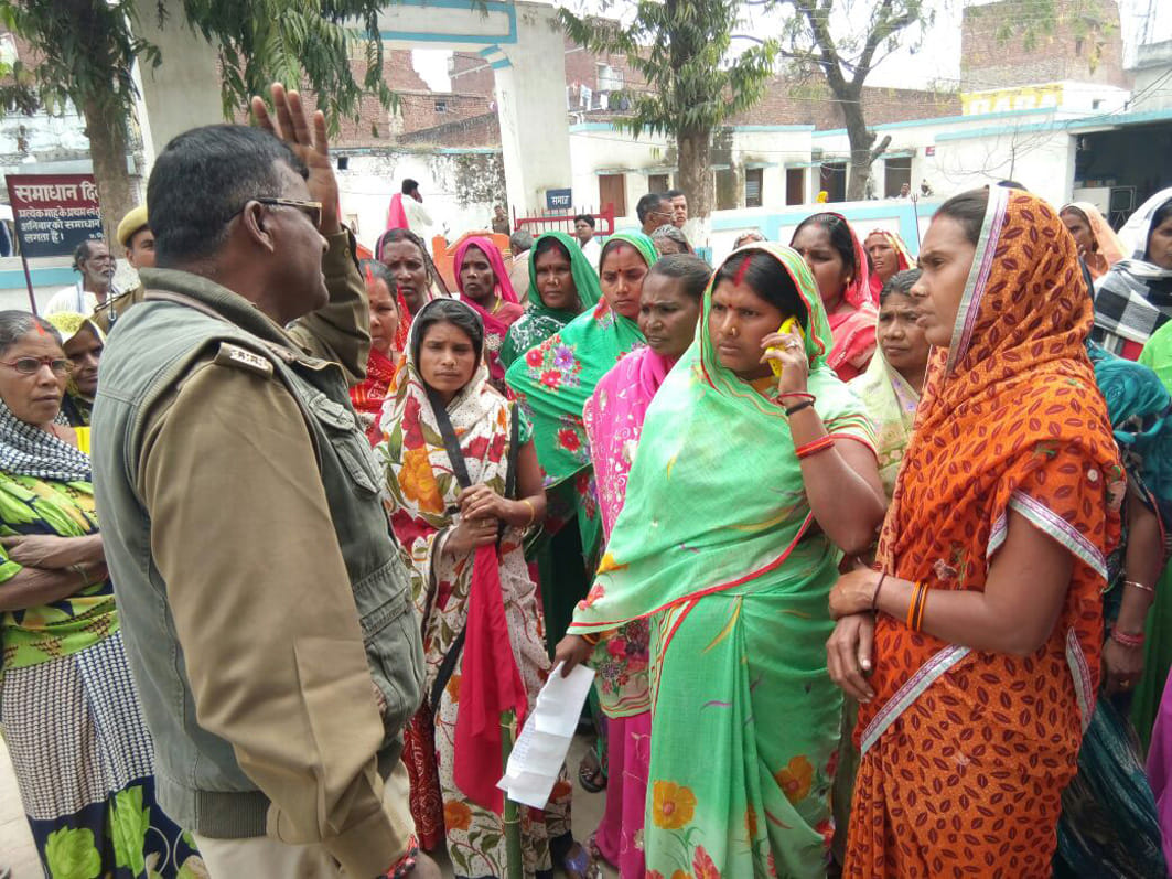 Women harassment against police harassment