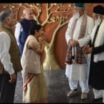 विदेश मंत्री सुषमा स्वराज, गृहमंत्री राजनाथ सिंह से भी मुलाकात की। 
