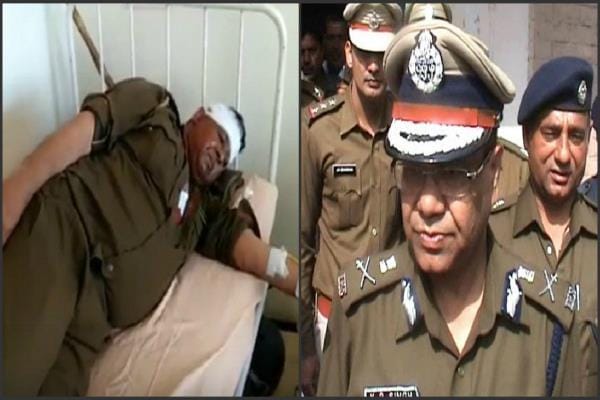 big announcement for injured policemen and journalists, Haryana news