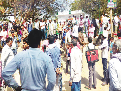 Gram Pradhan hanged