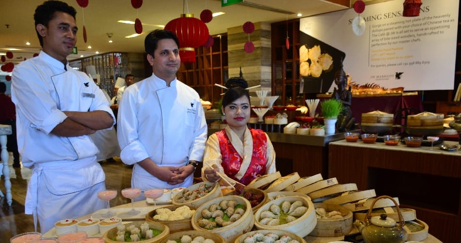 chinese food festival in hotel jw marriot chandigarh