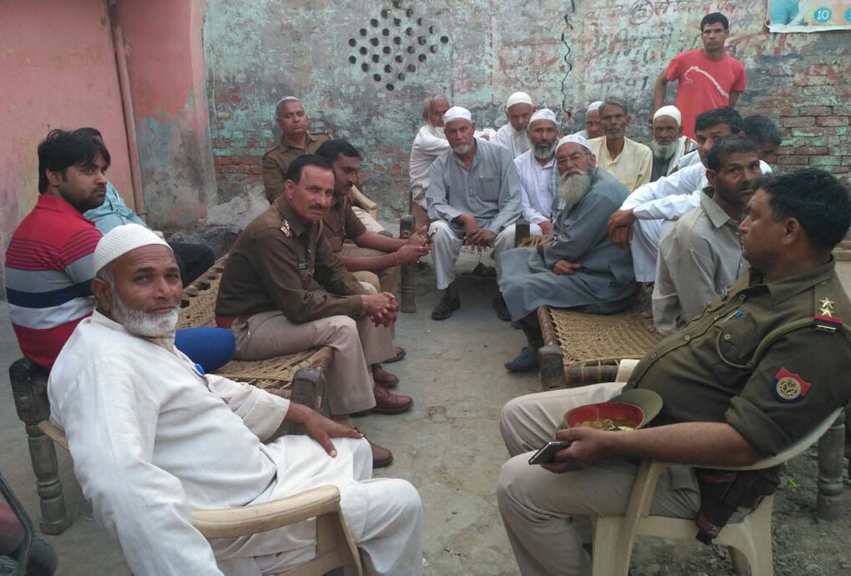 panic due to clash between two groups  