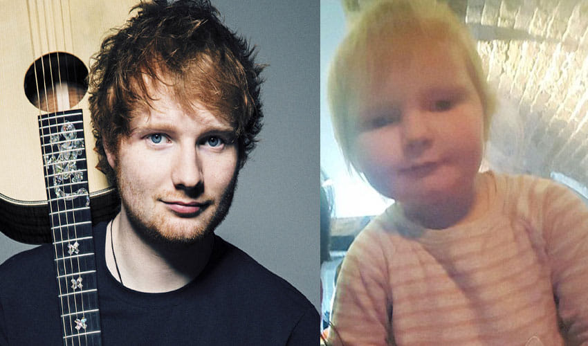 Two Year Old Girl Looks Like Shape Of You Singer Ed Sheeran, Photo Gone Viral