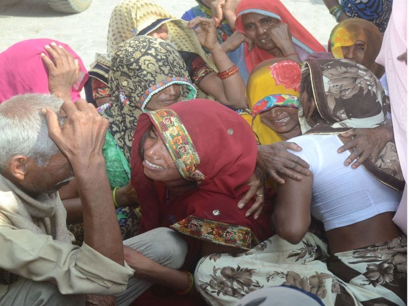 nagala moch mein khoonee sangharsh, phaayaring mein yuvak kee maut