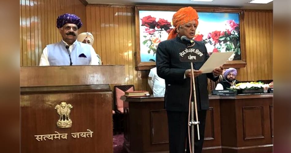 Rana KP Singh becomes Proteem Speaker of punjab assembly