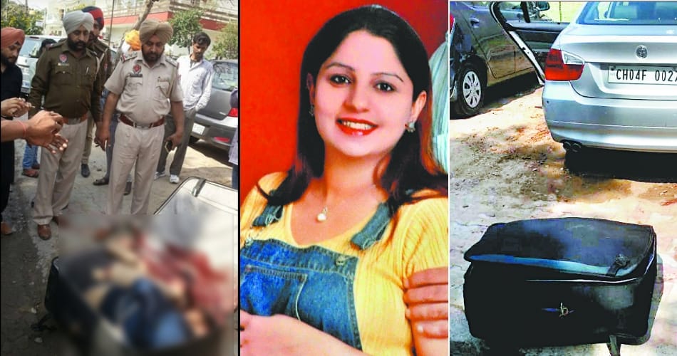 mohali lady seerat killed 6 feet long husband ekam singh and packed dead body in suitcase