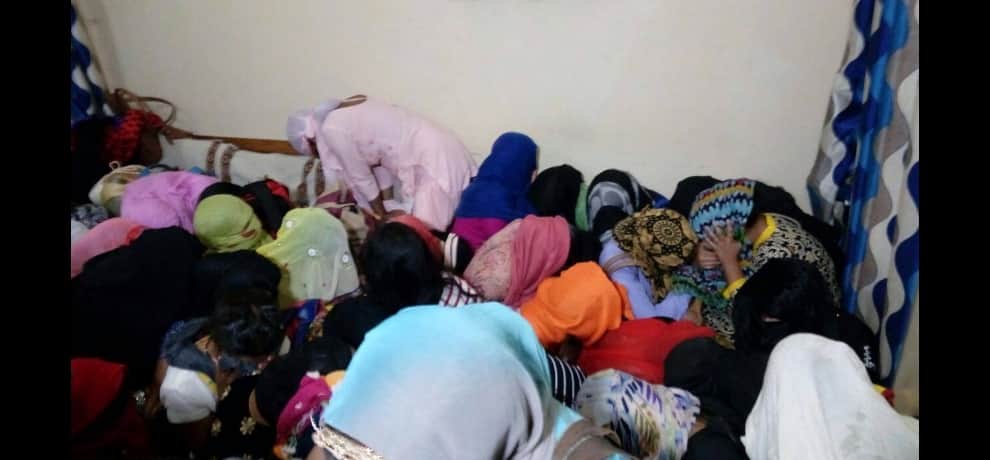 Raiding case at Ghaziabad Hotel: In front of the family who started crying in shame