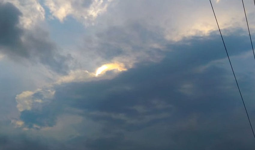 When the lights started dancing in the sky