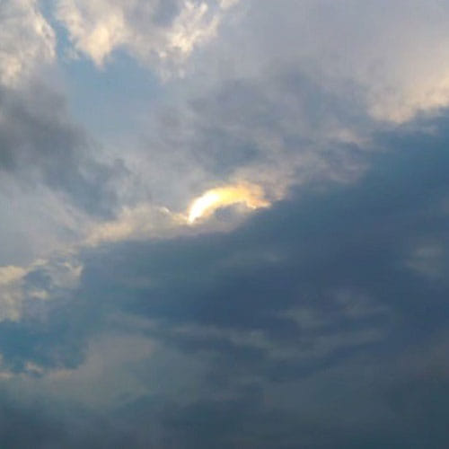 When the lights started dancing in the sky
