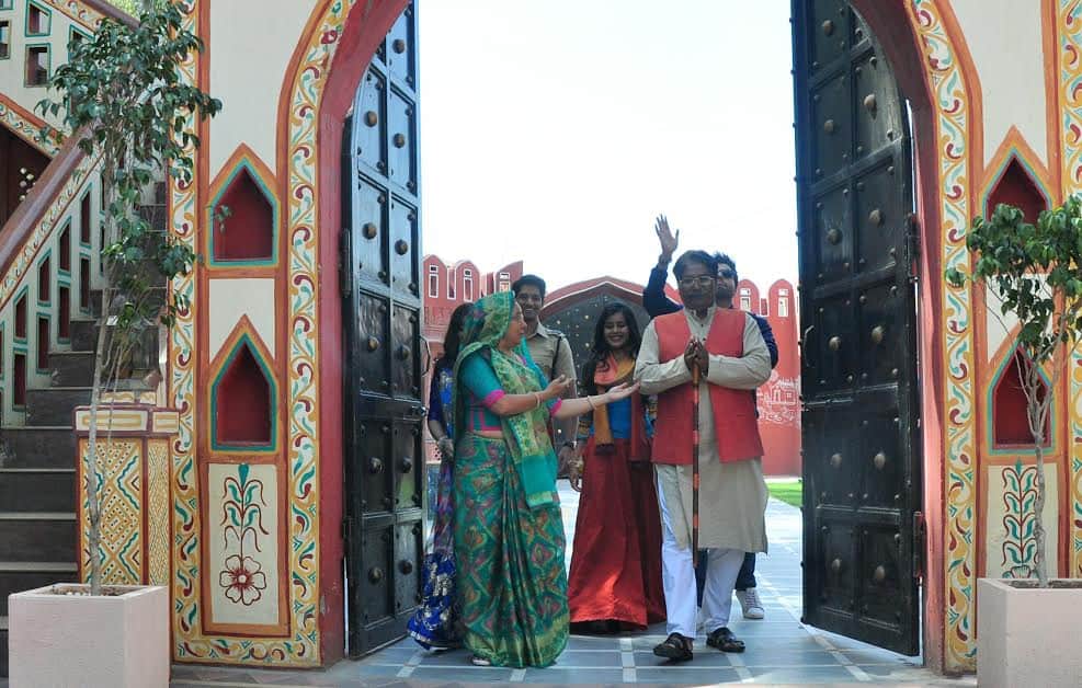 Shooting of serial tu sooraj me saanjh piya ji in jaiipur