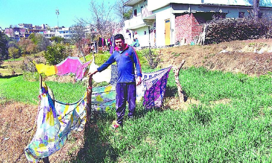 Farmer initiatives to save crops