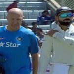 indian cricket team physio Patrick Farhart was disrespected by Australian players: virat kohali