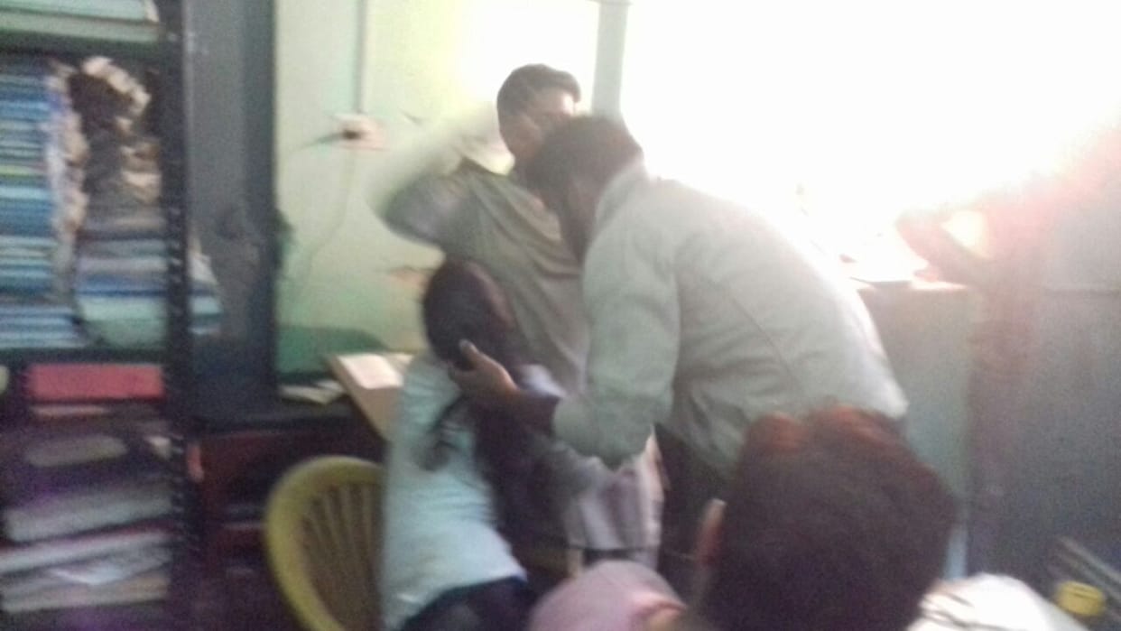 Drunken young man rages in police station, schoolgirl fight to inspector