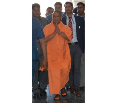 adityanath says zero tolerance on corruption and law and order.