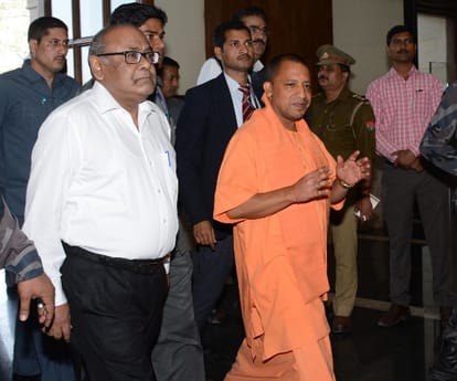 adityanath says zero tolerance on corruption and law and order.
