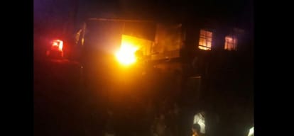 साहिबाबाद की फैक्ट्री में बायलर फटने से मची अफरातफरी। 