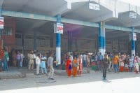 jind,no bus, passanger unhappy,  jind,   harayana