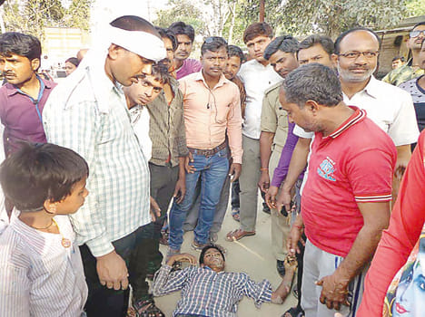 Container ran into HT, driver, helper injured