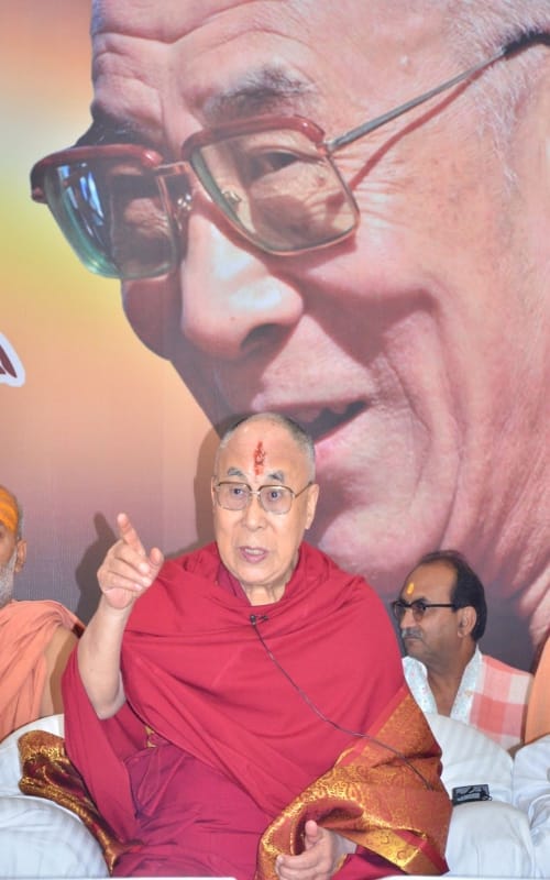 dalai lama said bitterness is disturbing in relations