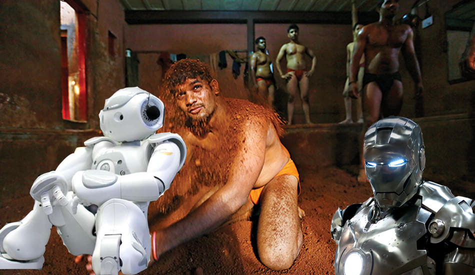have you ever seen robots fighting 