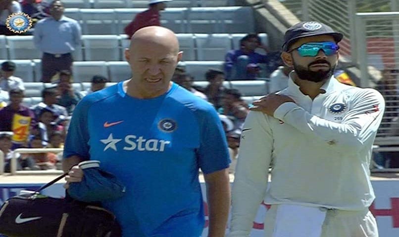 indian cricket team physio Patrick Farhart was disrespected by Australian players: virat kohali