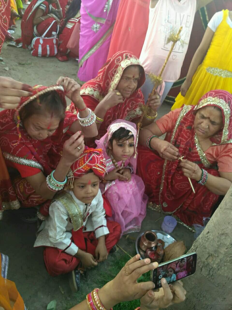 no entry for man in gangaur festival