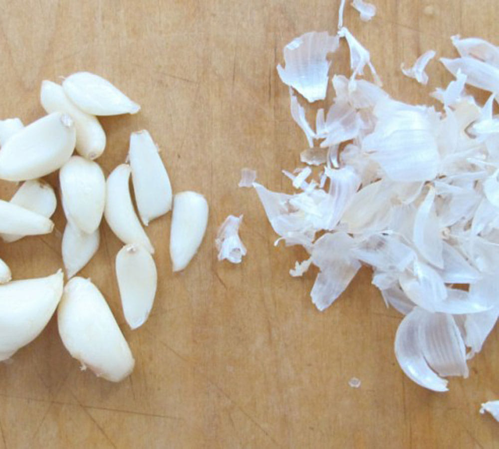 garlic peels are useful for health